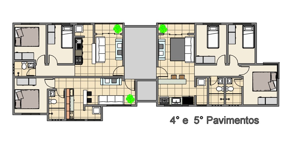 Apartamento à venda com 2 quartos, 41m² - Foto 1