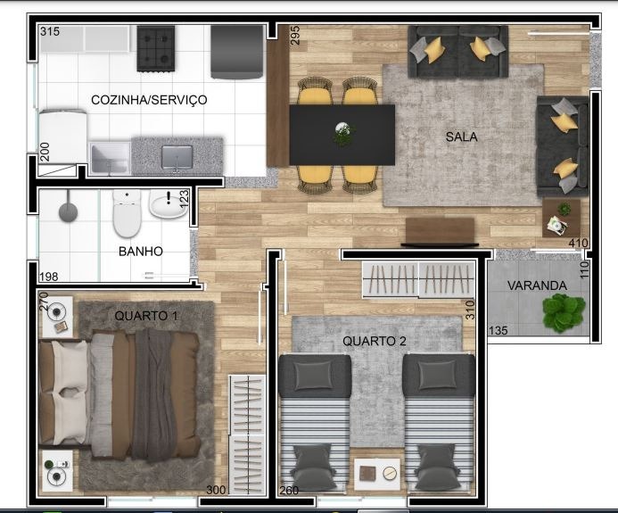 Apartamento à venda com 2 quartos, 44m² - Foto 15