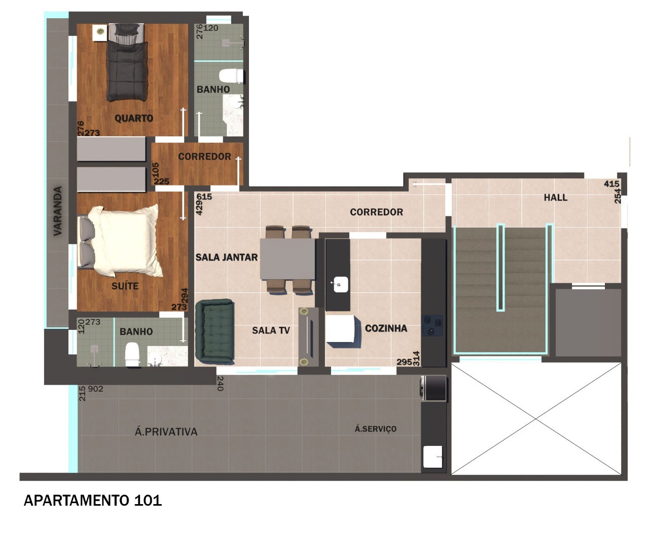 Apartamento à venda com 2 quartos, 92m² - Foto 12