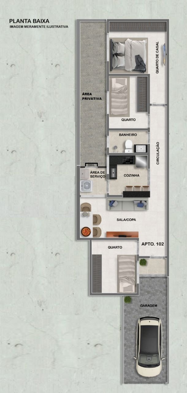 Casa à venda com 3 quartos, 75m² - Foto 9