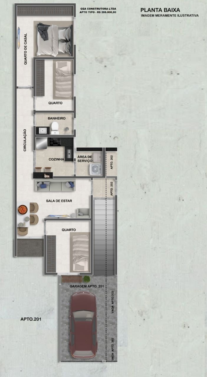 Casa à venda com 3 quartos, 75m² - Foto 11