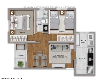 Apartamento à venda com 2 quartos, 50m² - Foto 8