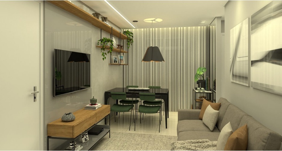 Apartamento à venda com 2 quartos, 50m² - Foto 1