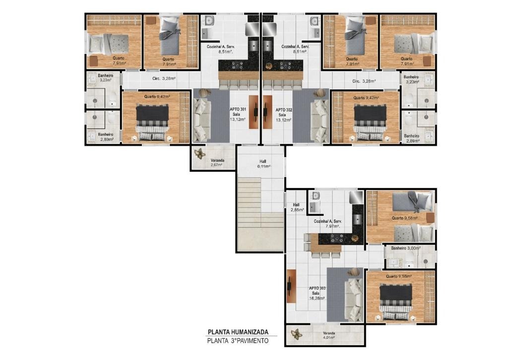 Cobertura à venda com 3 quartos, 100m² - Foto 22