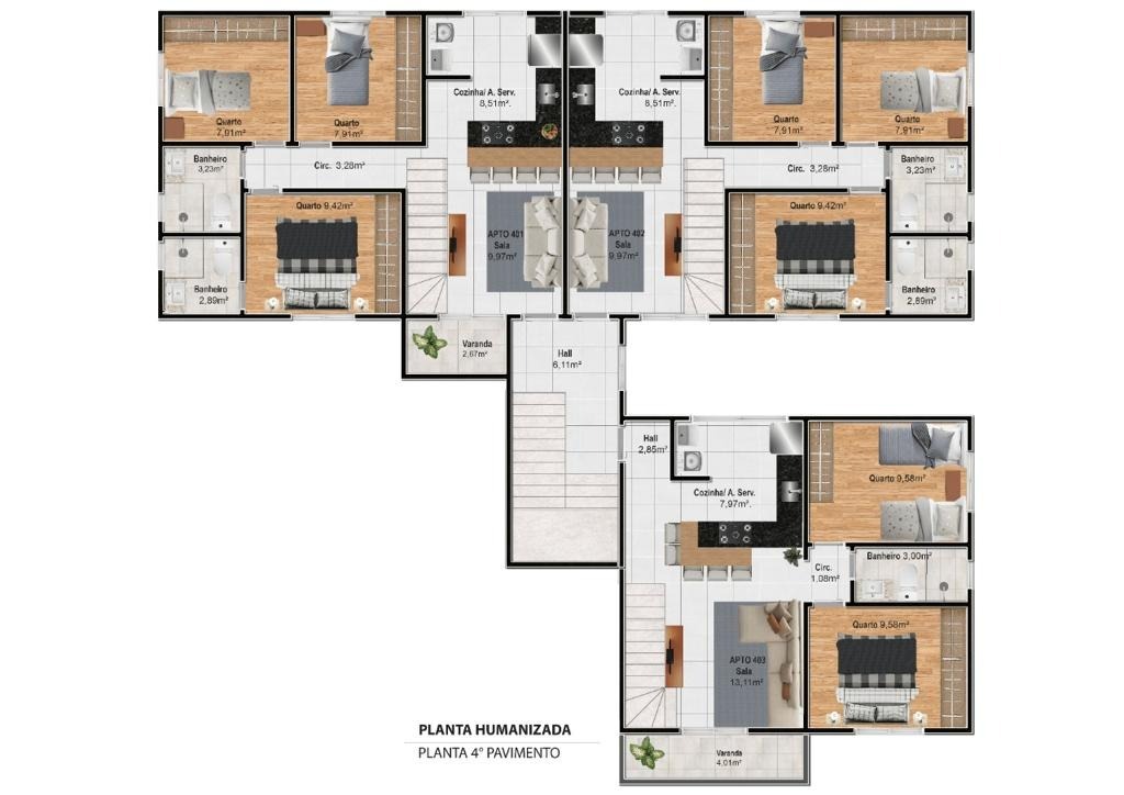 Cobertura à venda com 3 quartos, 100m² - Foto 23