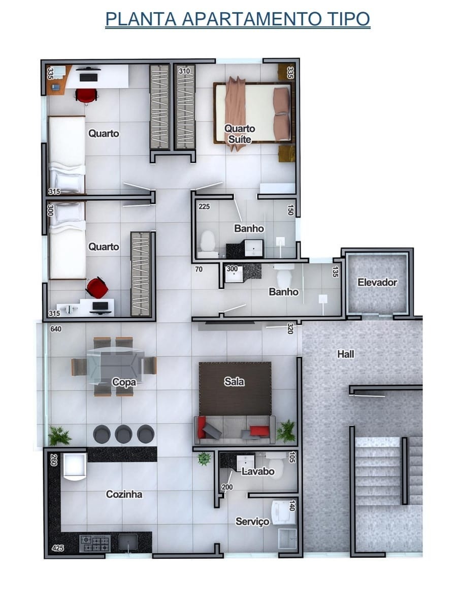 Apartamento à venda com 3 quartos, 90m² - Foto 20