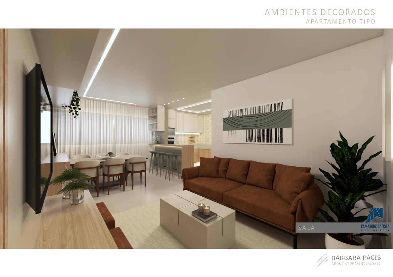 Apartamento à venda com 3 quartos, 90m² - Foto 2