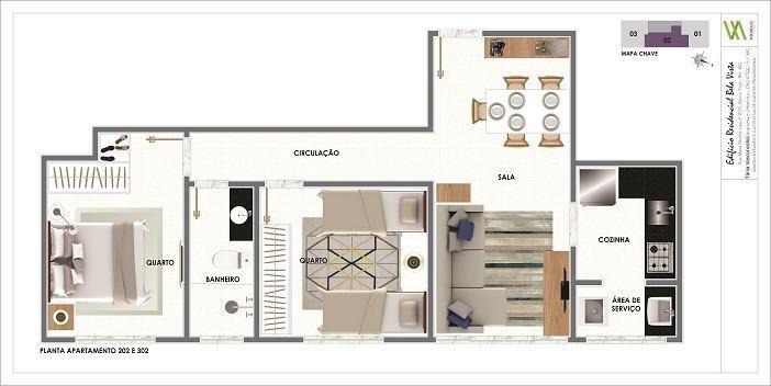 Apartamento à venda com 2 quartos, 50m² - Foto 11