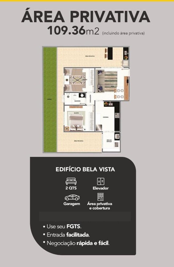 Apartamento à venda com 2 quartos, 57m² - Foto 18