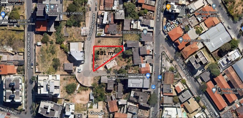 Terreno à venda, 481m² - Foto 1