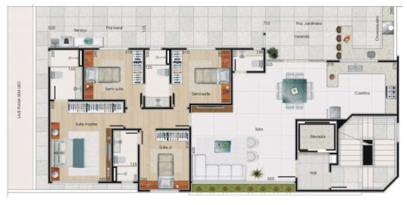 Apartamento à venda com 4 quartos, 165m² - Foto 9