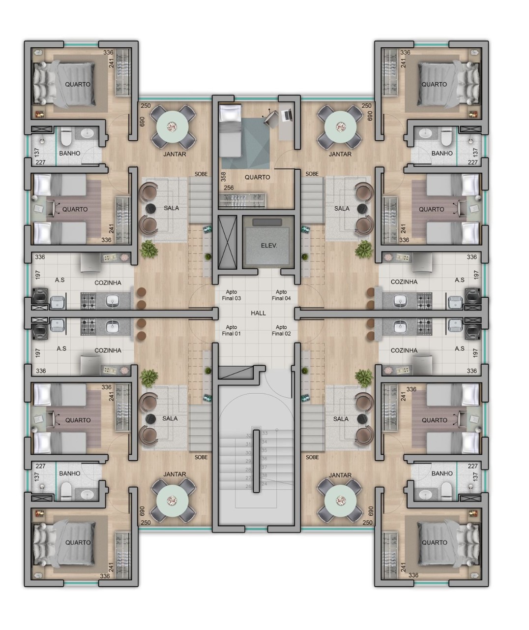 Cobertura à venda com 2 quartos, 108m² - Foto 6