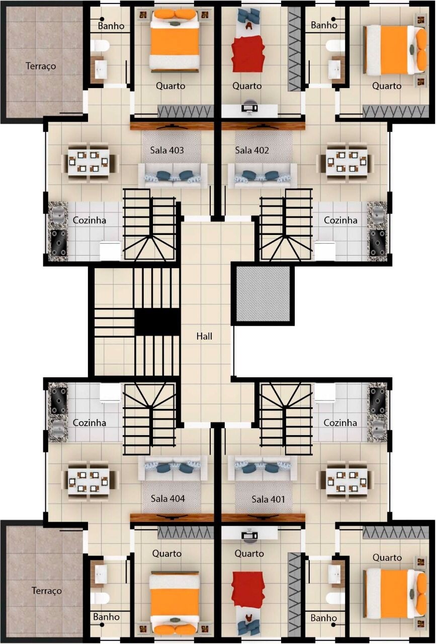 Apartamento à venda com 2 quartos, 15m² - Foto 6