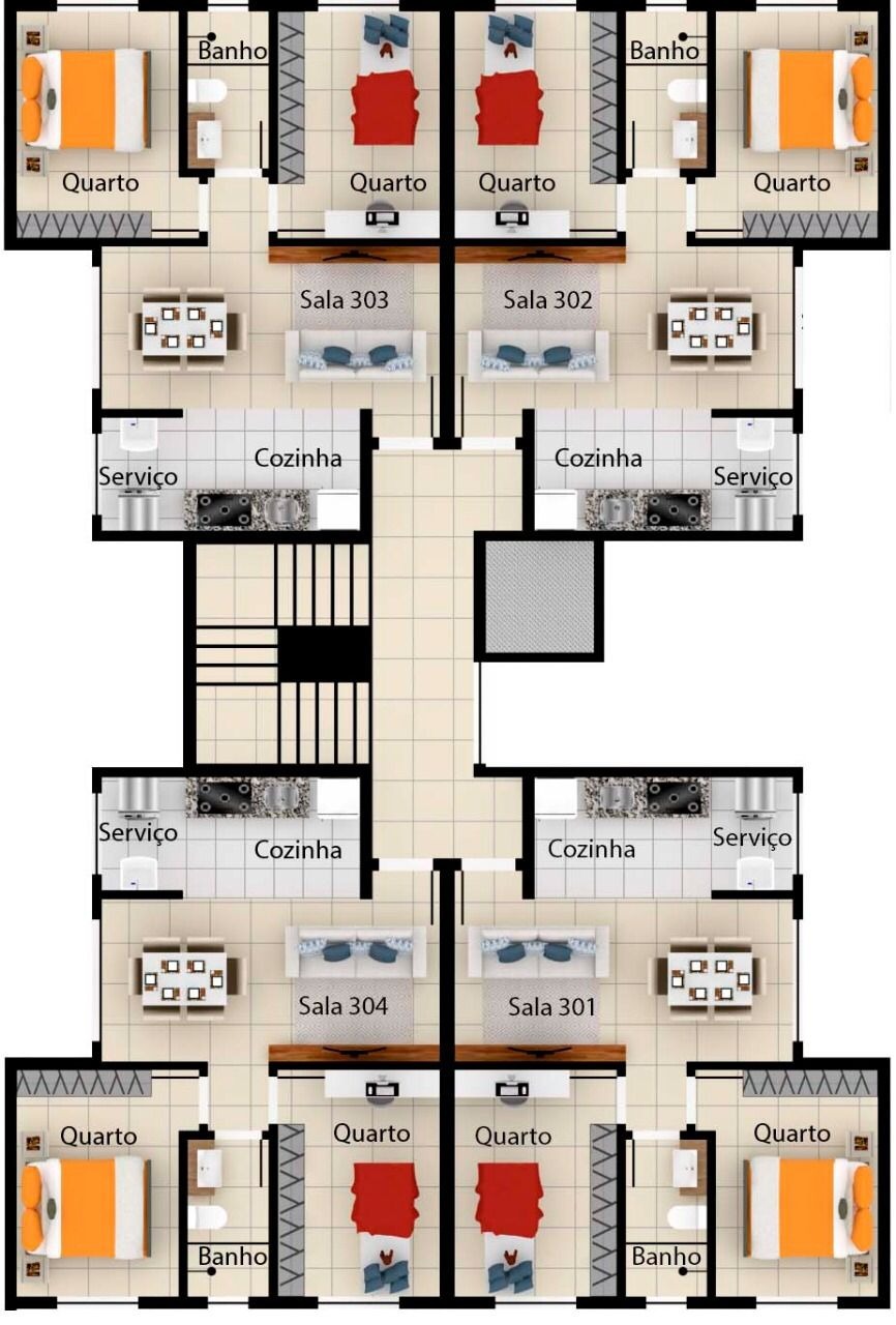 Apartamento à venda com 2 quartos, 15m² - Foto 8