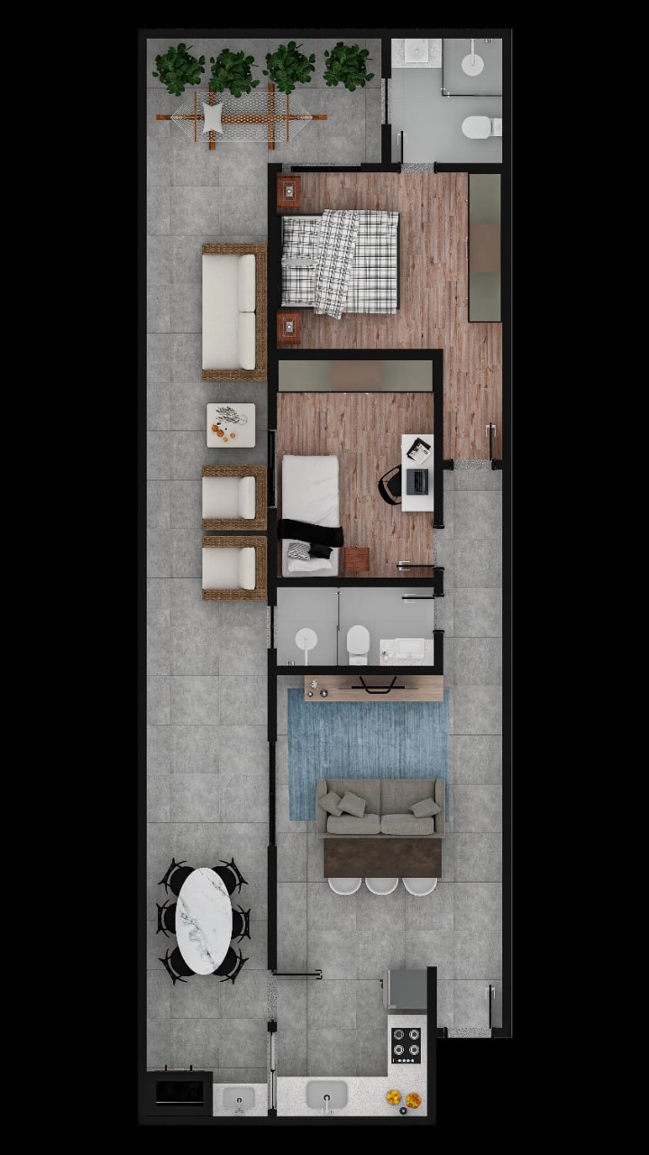 Apartamento à venda com 2 quartos, 100m² - Foto 15