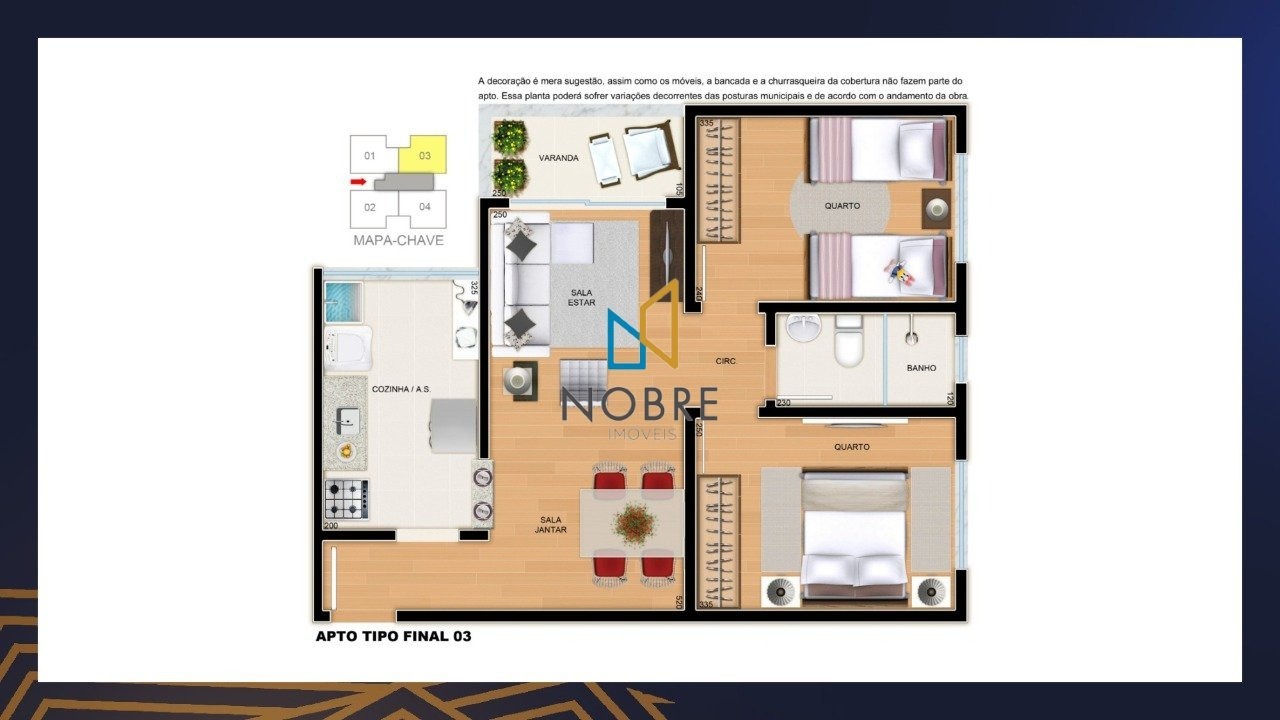 Apartamento à venda com 2 quartos, 52m² - Foto 20