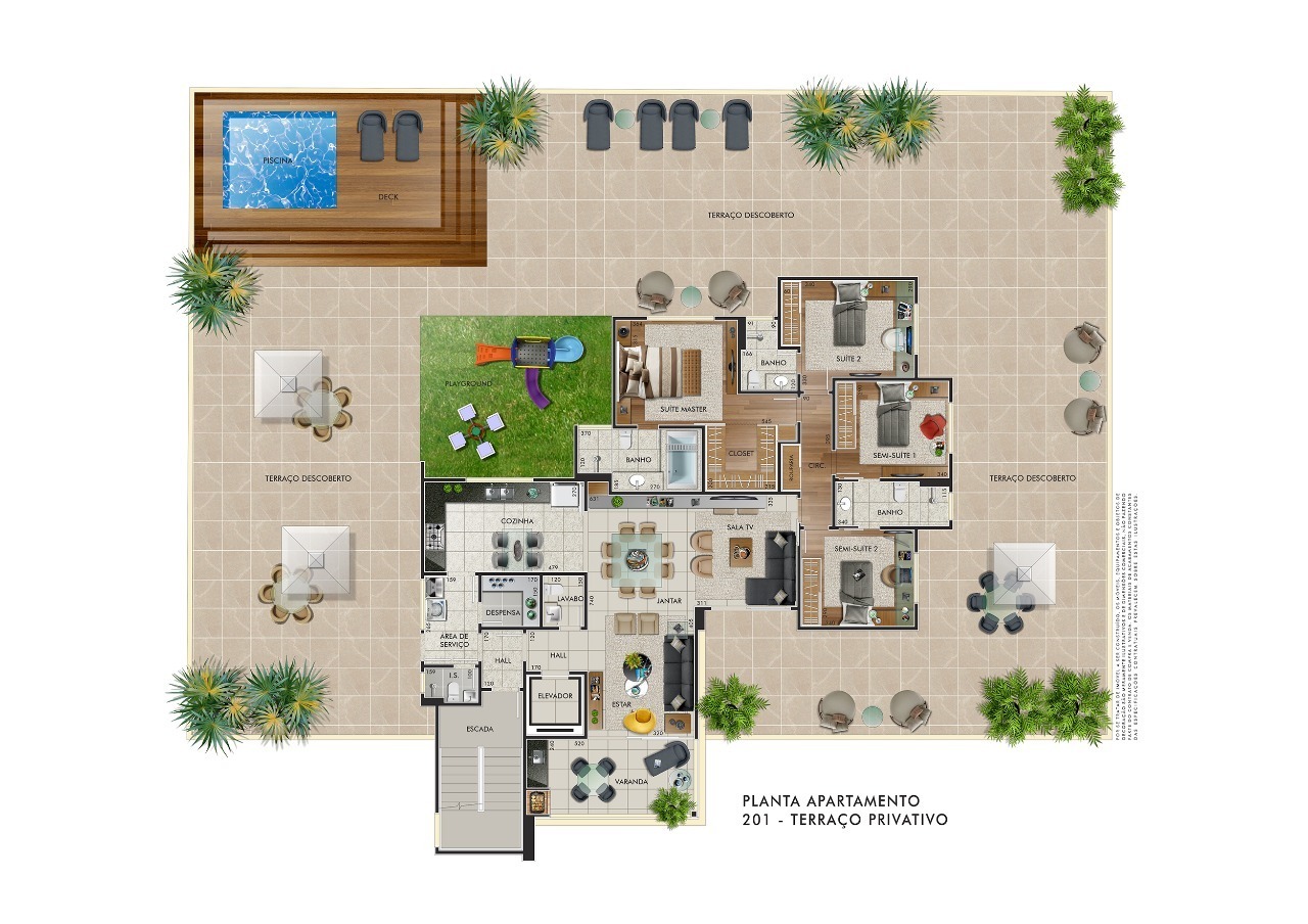 Apartamento à venda com 4 quartos, 555m² - Foto 5