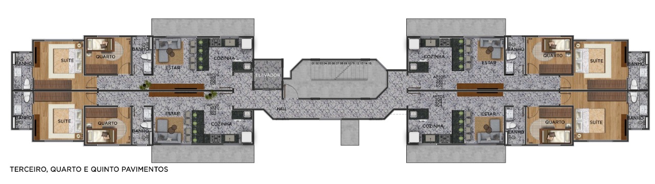 Apartamento à venda com 2 quartos, 54m² - Foto 7