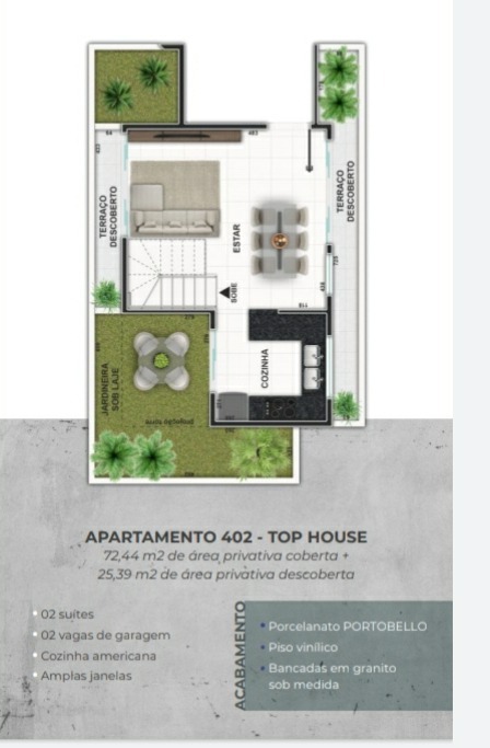 Apartamento à venda com 1 quarto, 40m² - Foto 11