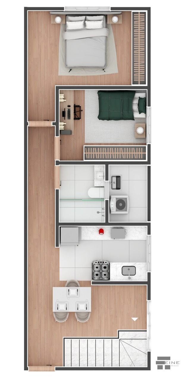 Apartamento à venda com 2 quartos, 57m² - Foto 9