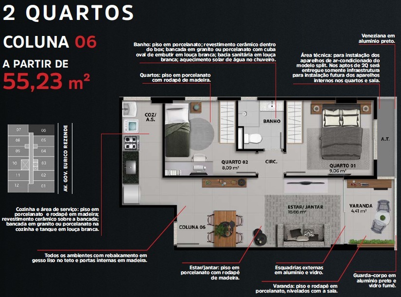 Apartamento à venda com 1 quarto, 40m² - Foto 23