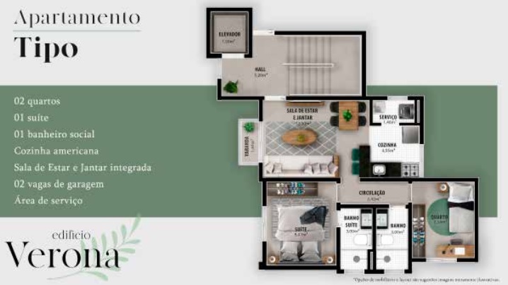 Apartamento à venda com 2 quartos, 55m² - Foto 16