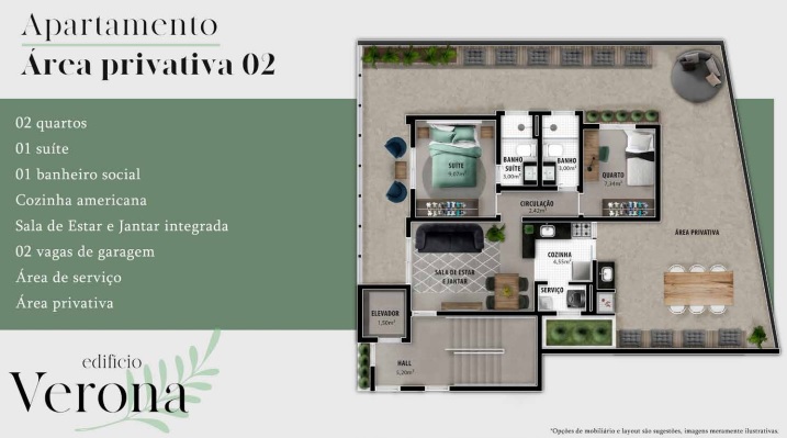 Apartamento à venda com 2 quartos, 124m² - Foto 17