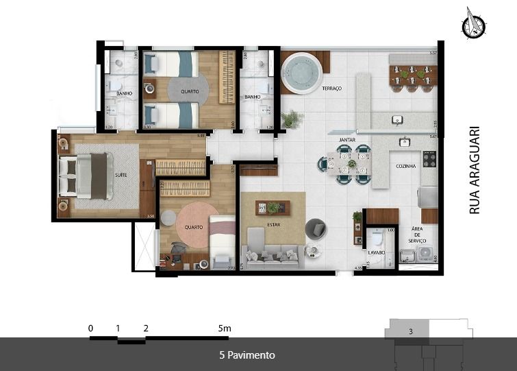 Apartamento à venda com 2 quartos, 1200m² - Foto 16