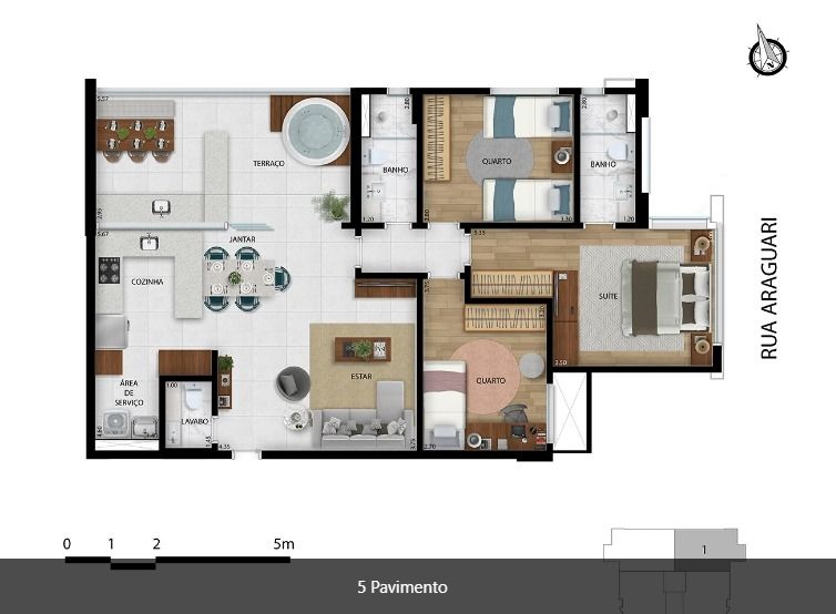 Apartamento à venda com 2 quartos, 1200m² - Foto 18