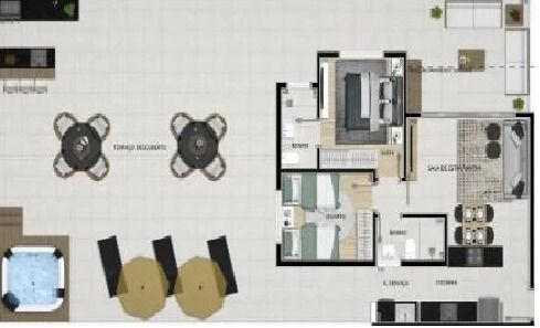 Cobertura à venda com 2 quartos, 720m² - Foto 7