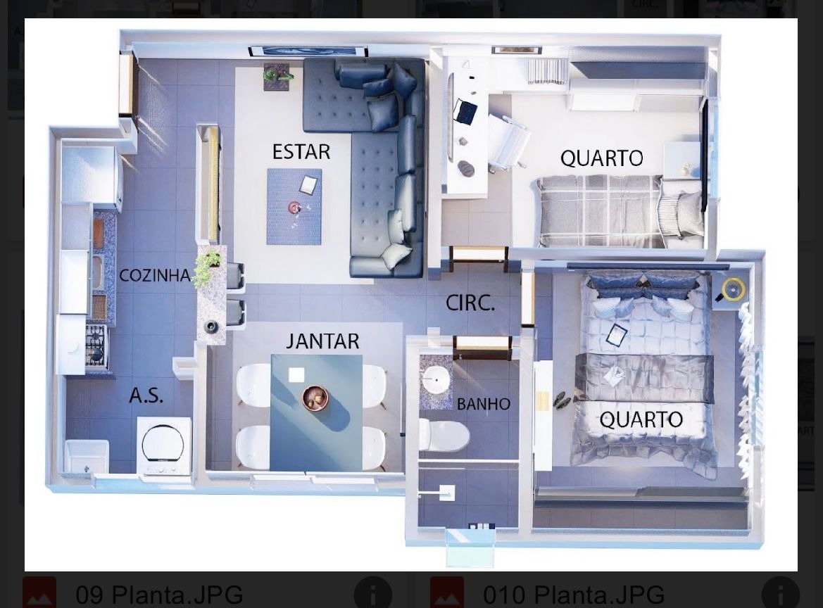 Apartamento à venda com 2 quartos, 45m² - Foto 7