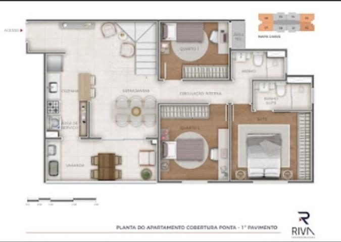 Apartamento à venda com 3 quartos, 79m² - Foto 8