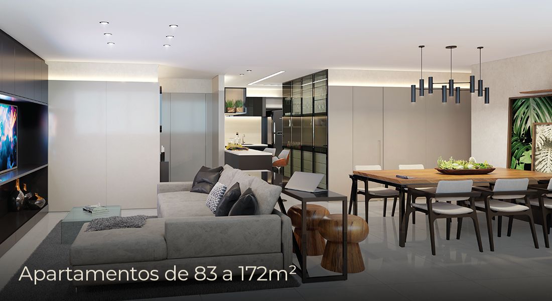 Apartamento à venda com 3 quartos, 83m² - Foto 1