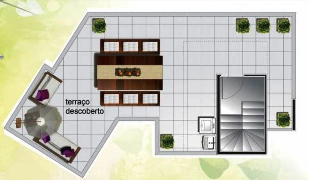 Apartamento à venda com 2 quartos, 78m² - Foto 3