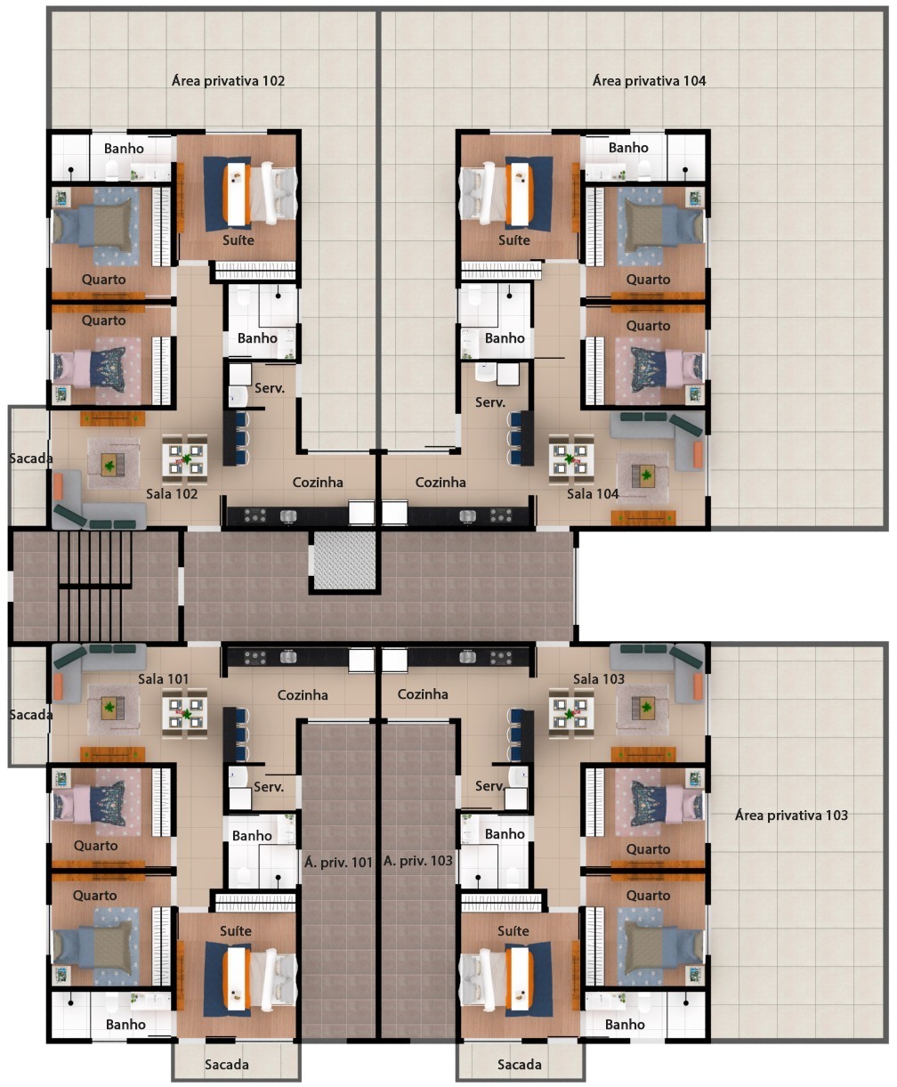 Cobertura à venda com 4 quartos, 140m² - Foto 15