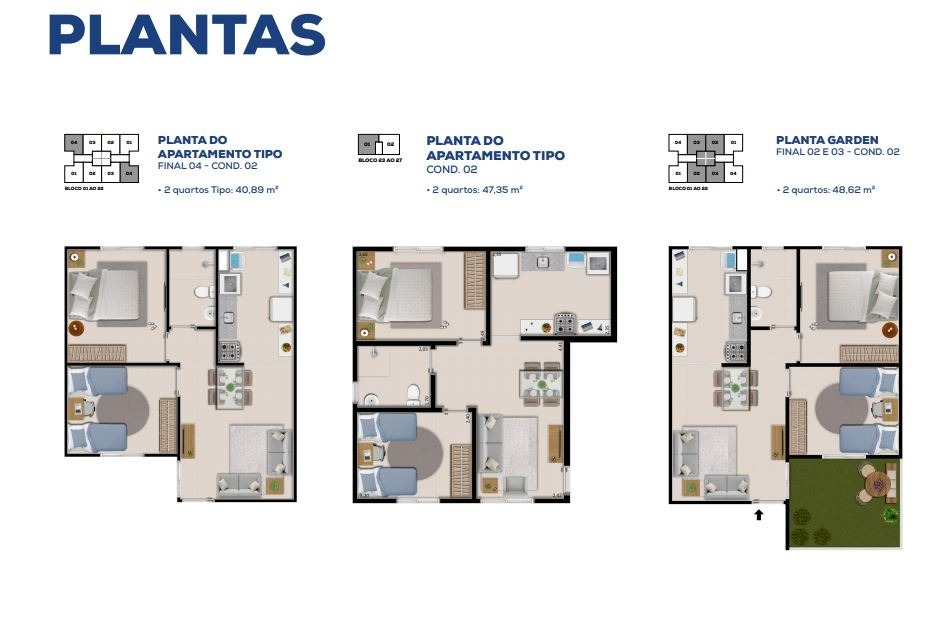 Apartamento à venda com 2 quartos, 44m² - Foto 8