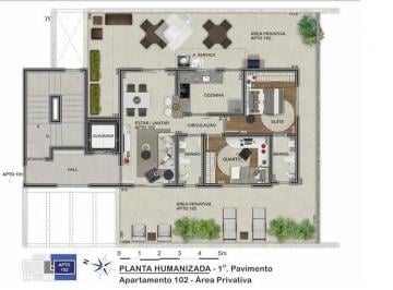 Apartamento à venda com 2 quartos, 55m² - Foto 7