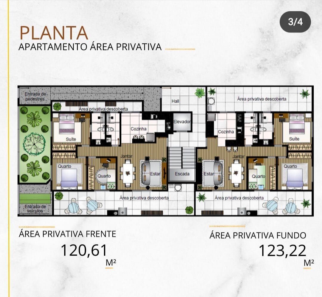 Apartamento à venda com 3 quartos, 130m² - Foto 25