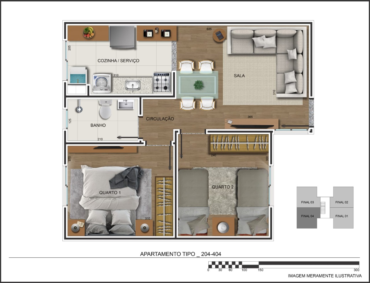 Apartamento à venda com 2 quartos, 45m² - Foto 21