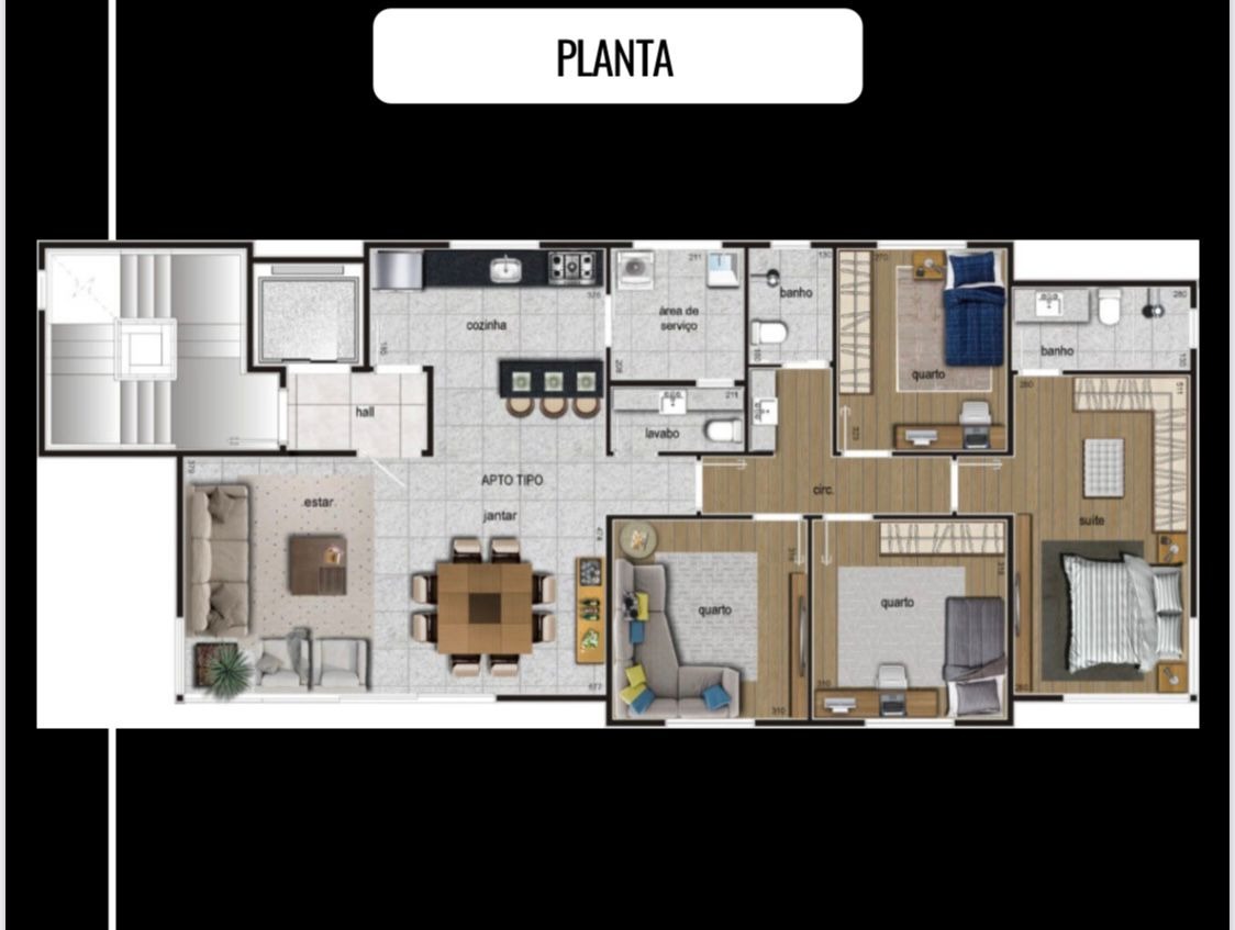 Apartamento à venda com 4 quartos, 115m² - Foto 11