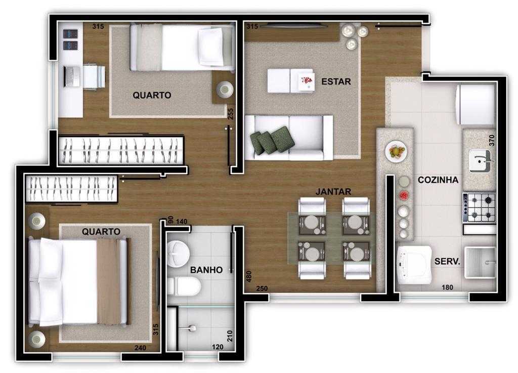 Apartamento à venda com 2 quartos, 45m² - Foto 16