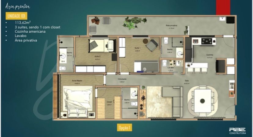 Apartamento à venda com 3 quartos, 95m² - Foto 5