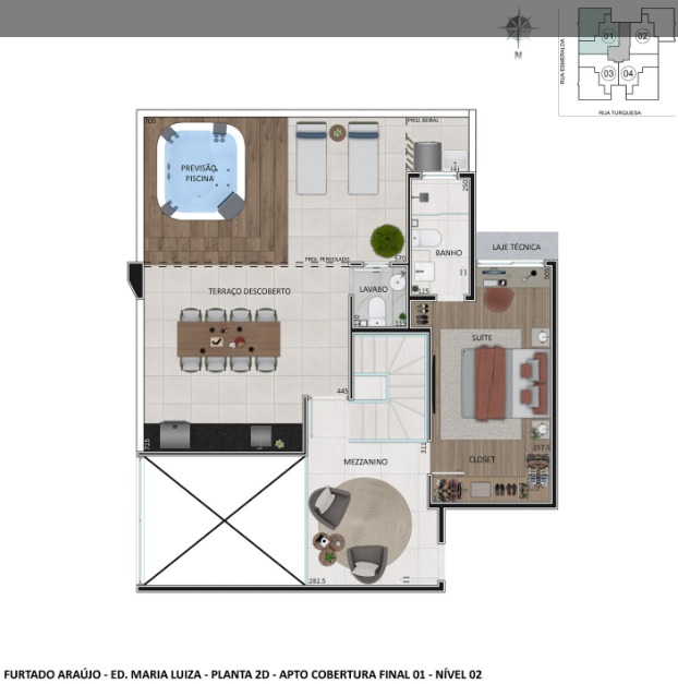 Apartamento à venda com 3 quartos, 46m² - Foto 24