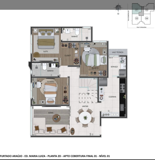 Apartamento à venda com 3 quartos, 46m² - Foto 25