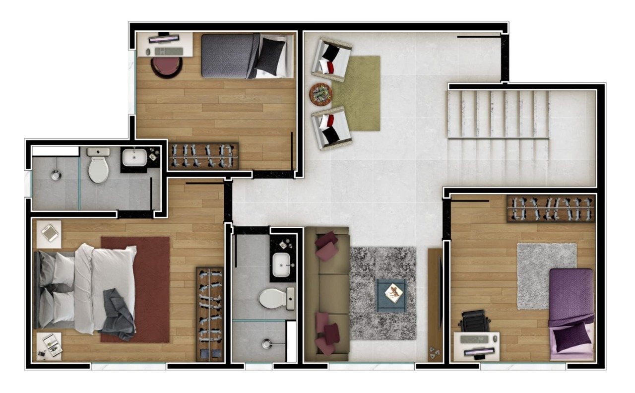 Apartamento à venda com 2 quartos, 97m² - Foto 10