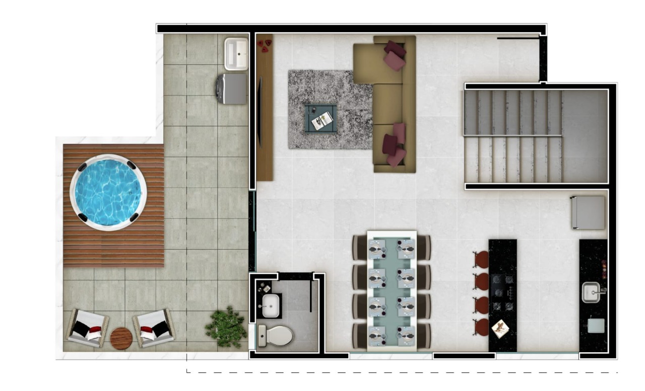 Apartamento à venda com 2 quartos, 97m² - Foto 11