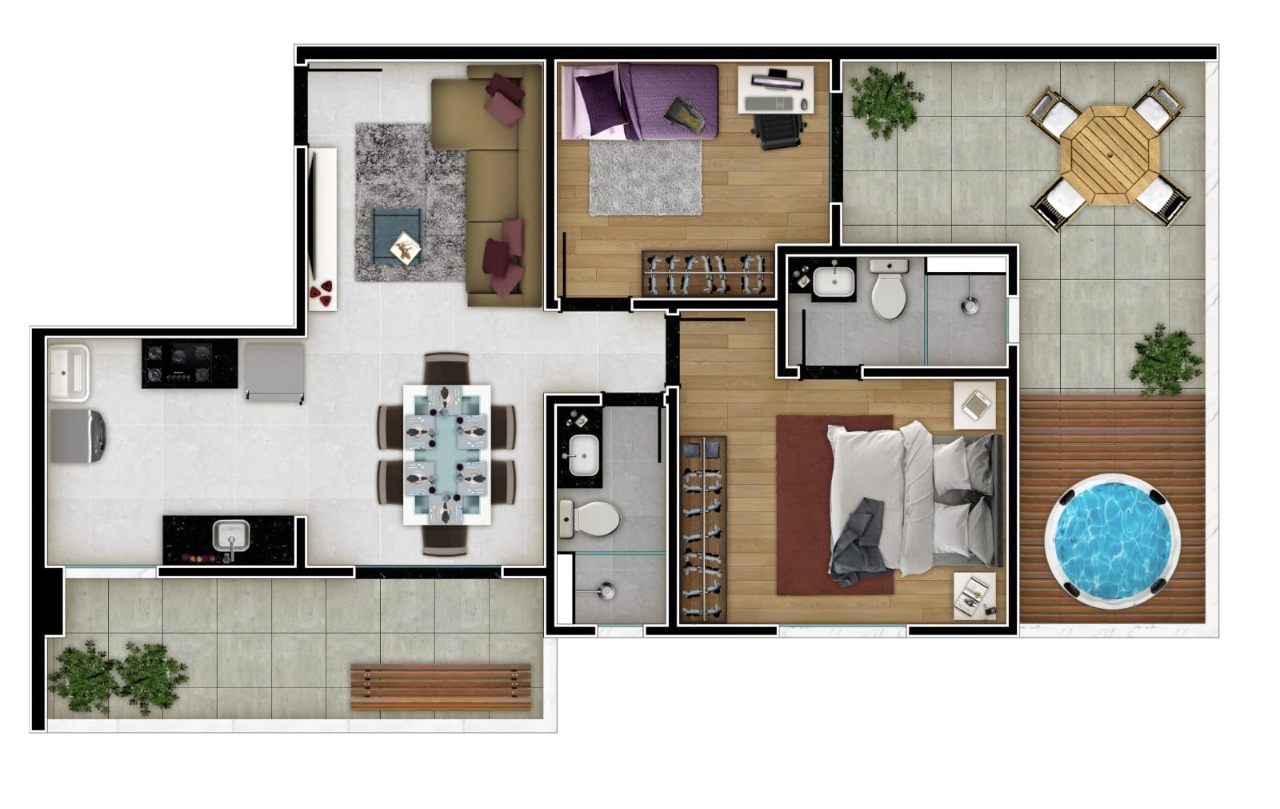 Cobertura à venda com 3 quartos, 123m² - Foto 12