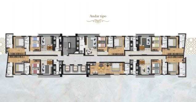 Apartamento à venda com 2 quartos, 62m² - Foto 1