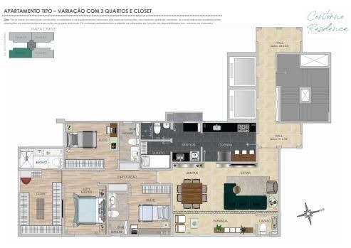 Apartamento à venda com 4 quartos, 131m² - Foto 5