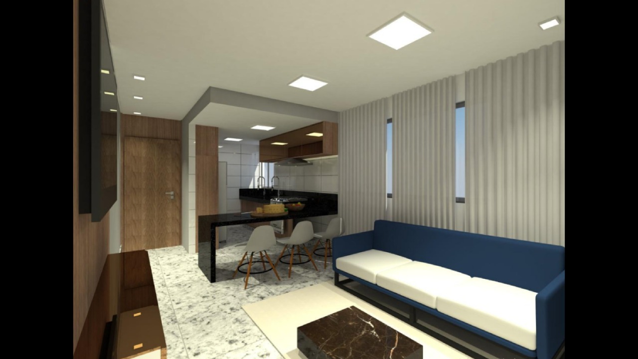 Apartamento à venda com 2 quartos, 53m² - Foto 2